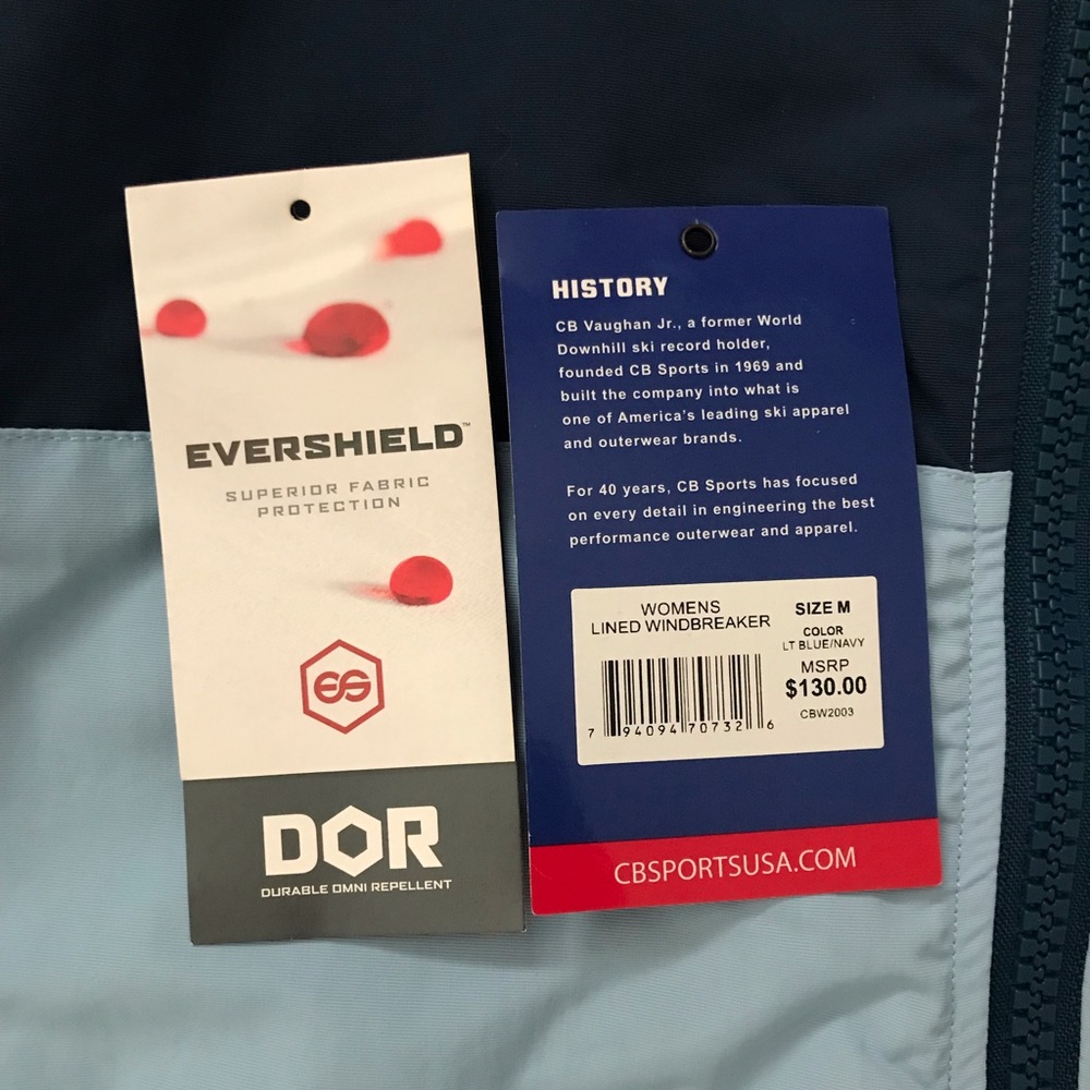 CB Sports *BRAND NEW* Women’s size M Lightweight Waterproof Jacket - Picture 13 of 13
